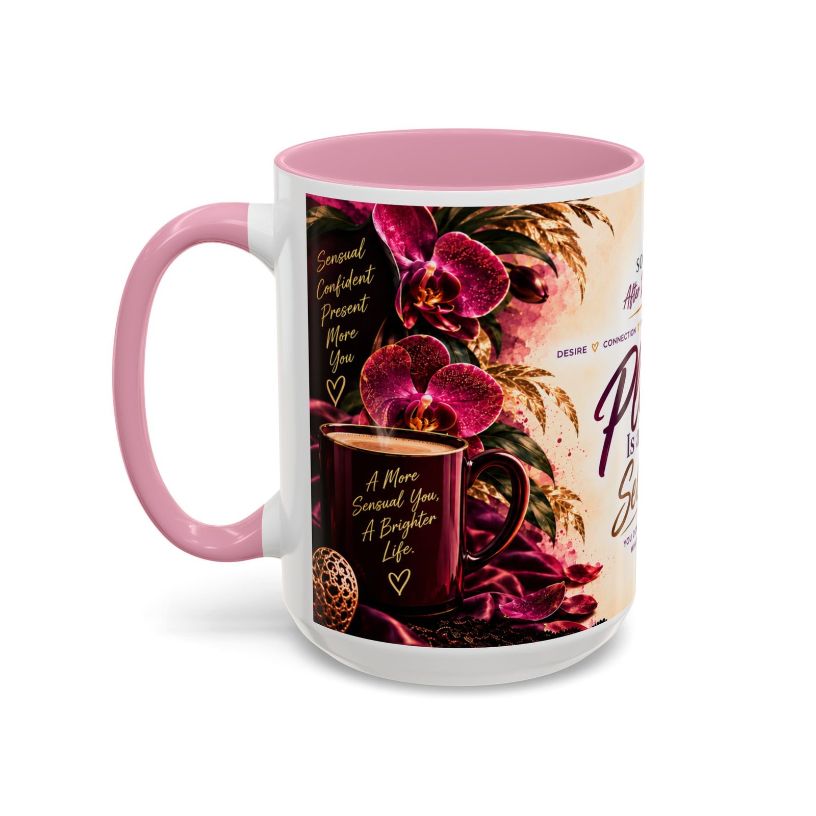 Pleasure Is a Form of Self-Care Ceramic Mug (5oz) - Image 12