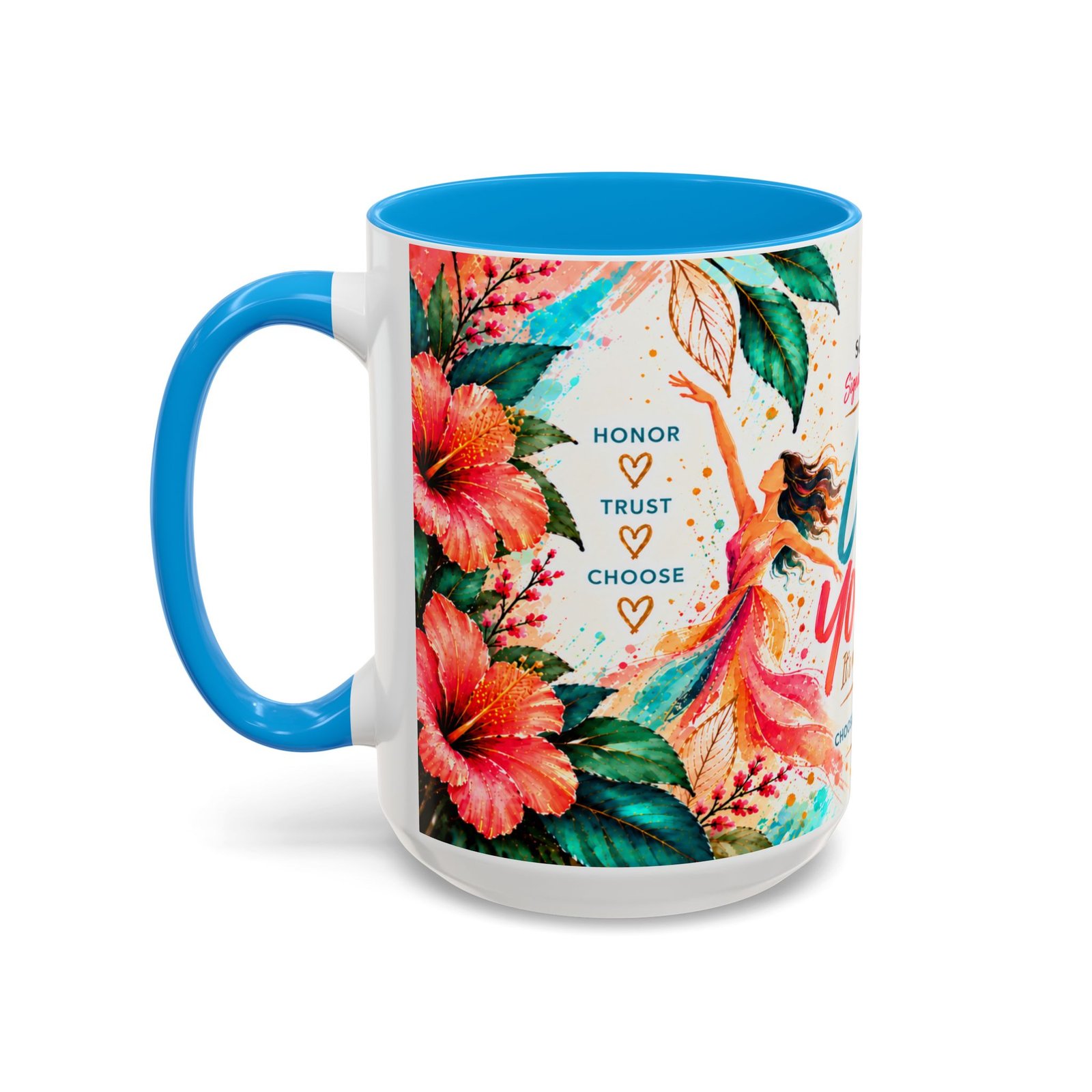 Choose Yourself — 15oz Inspirational Mug - Image 8