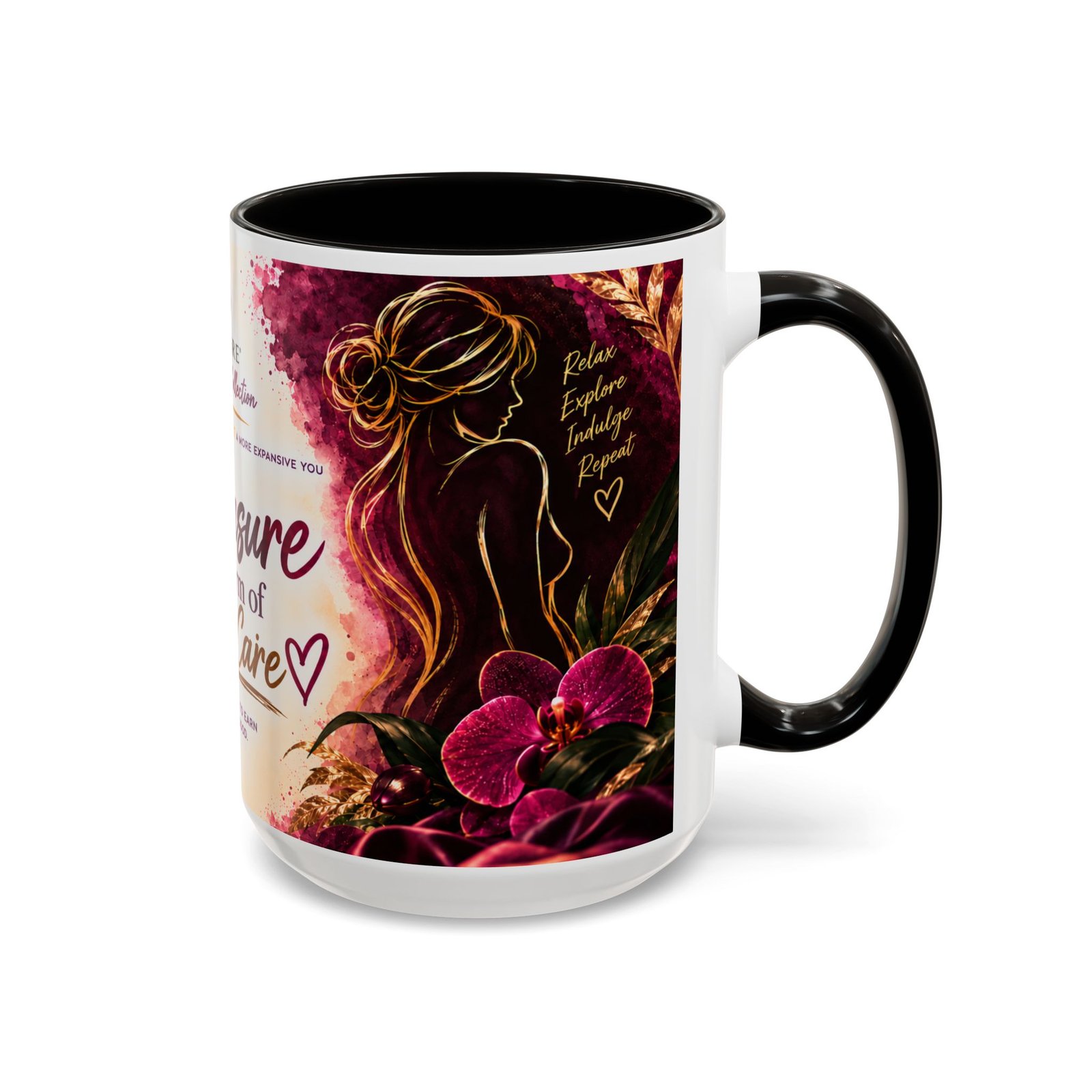 Pleasure Is a Form of Self-Care Ceramic Mug (5oz) - Image 2