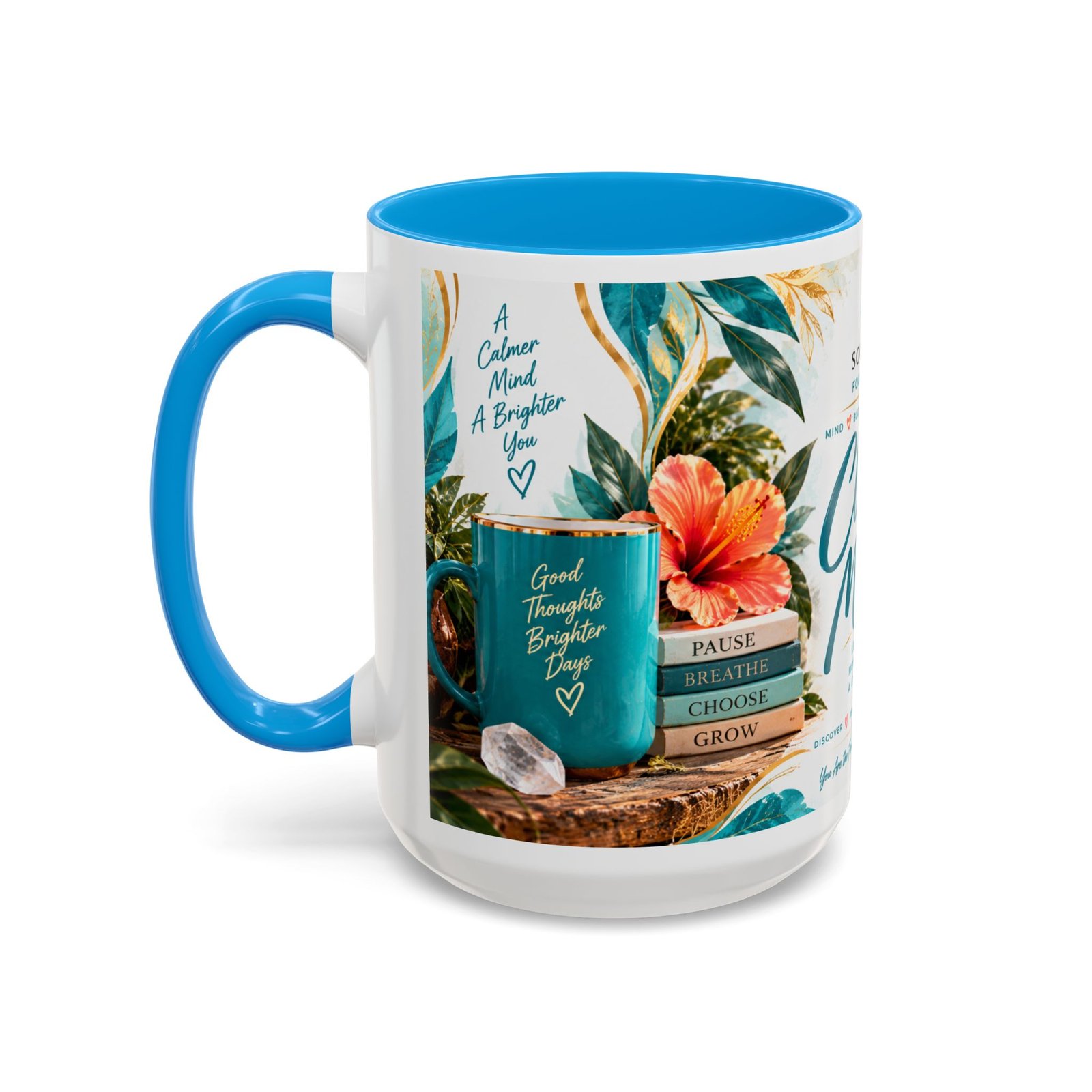 Clear Your Mind — Four Pillars 15 oz Mug - Image 8