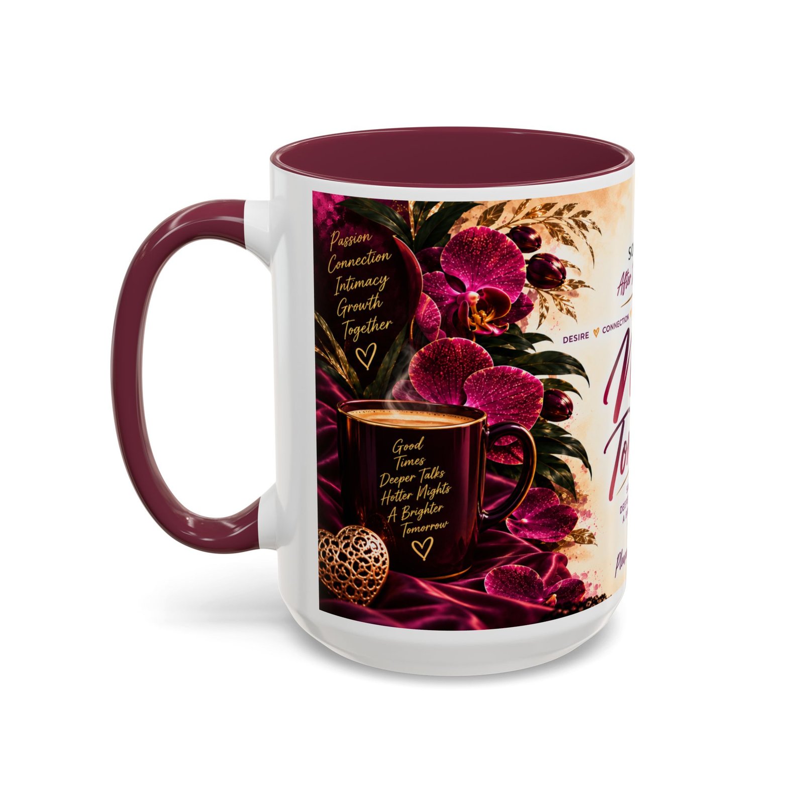 Romantic 'More Than Tonight' Ceramic Mug — 15oz - Image 8