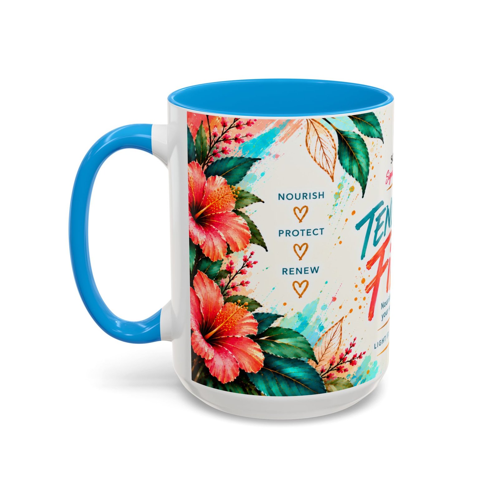 Tend Your Fire Inspirational 15oz Mug - Image 8