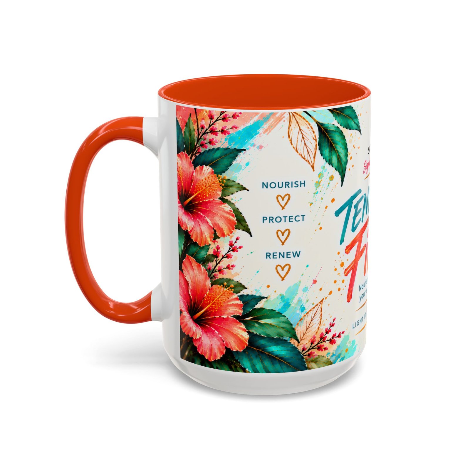 Tend Your Fire Inspirational 15oz Mug - Image 12