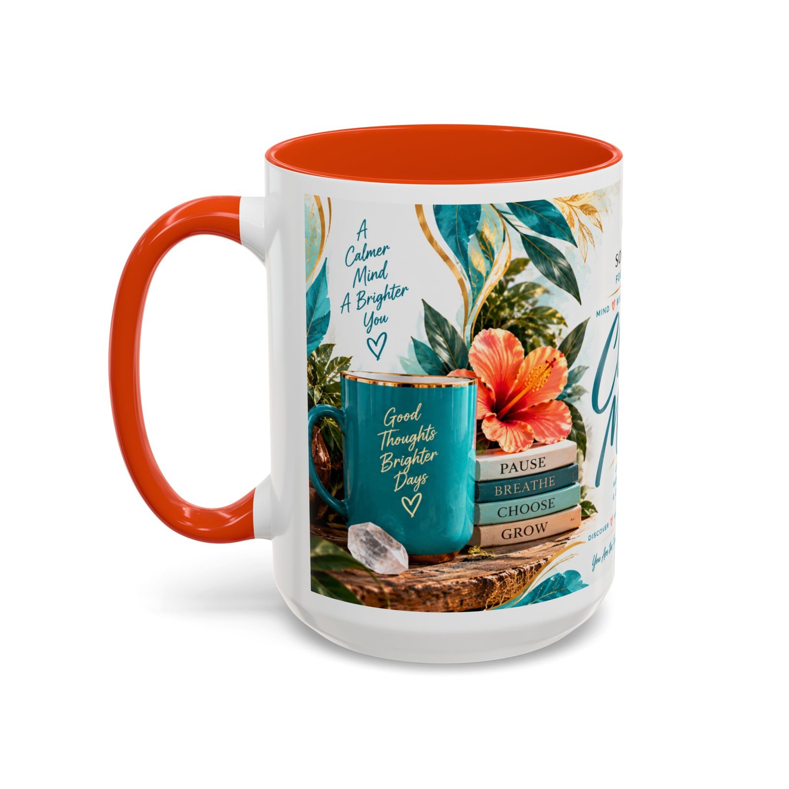 Clear Your Mind — Four Pillars 15 oz Mug - Image 12