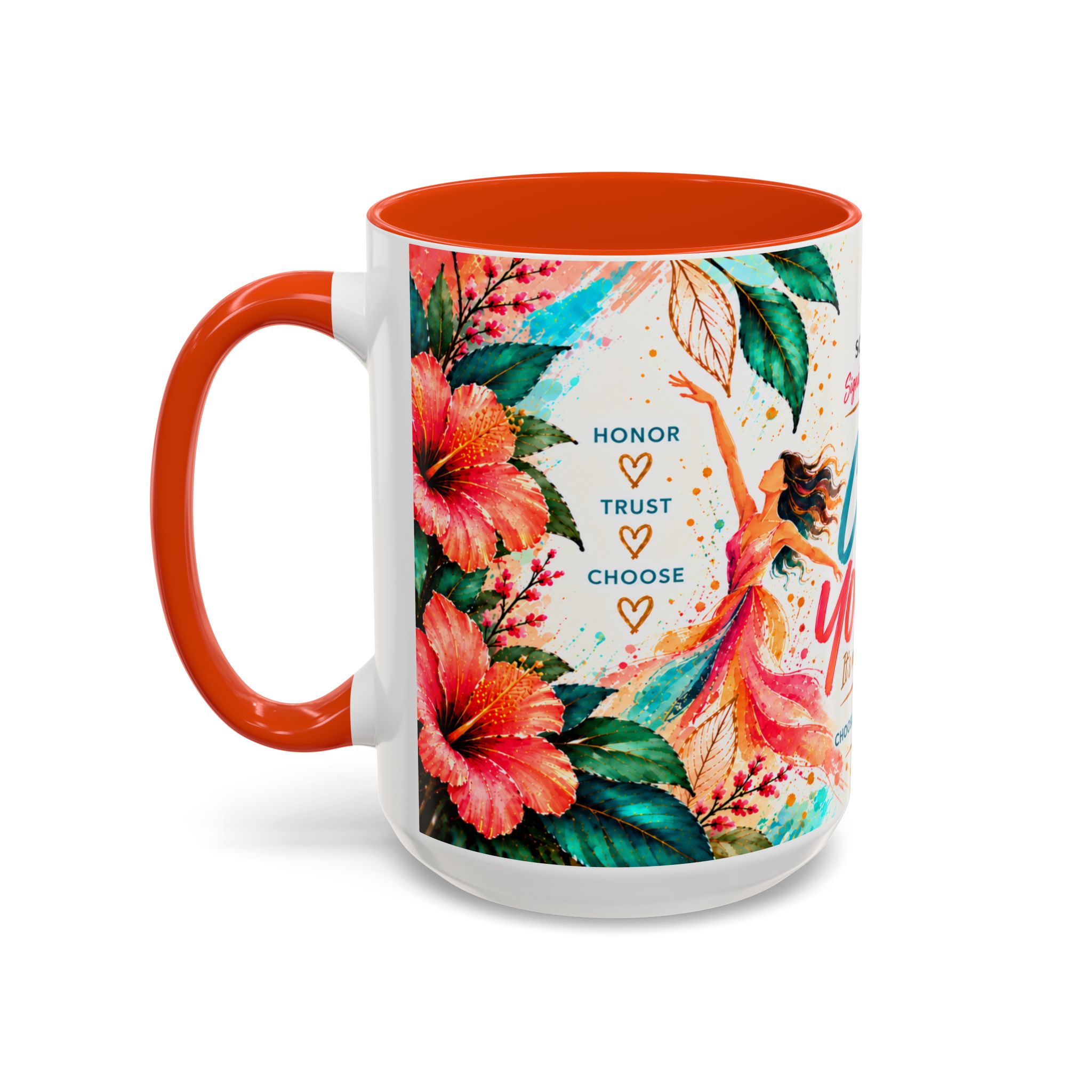 Choose Yourself — 15oz Inspirational Mug - Image 12