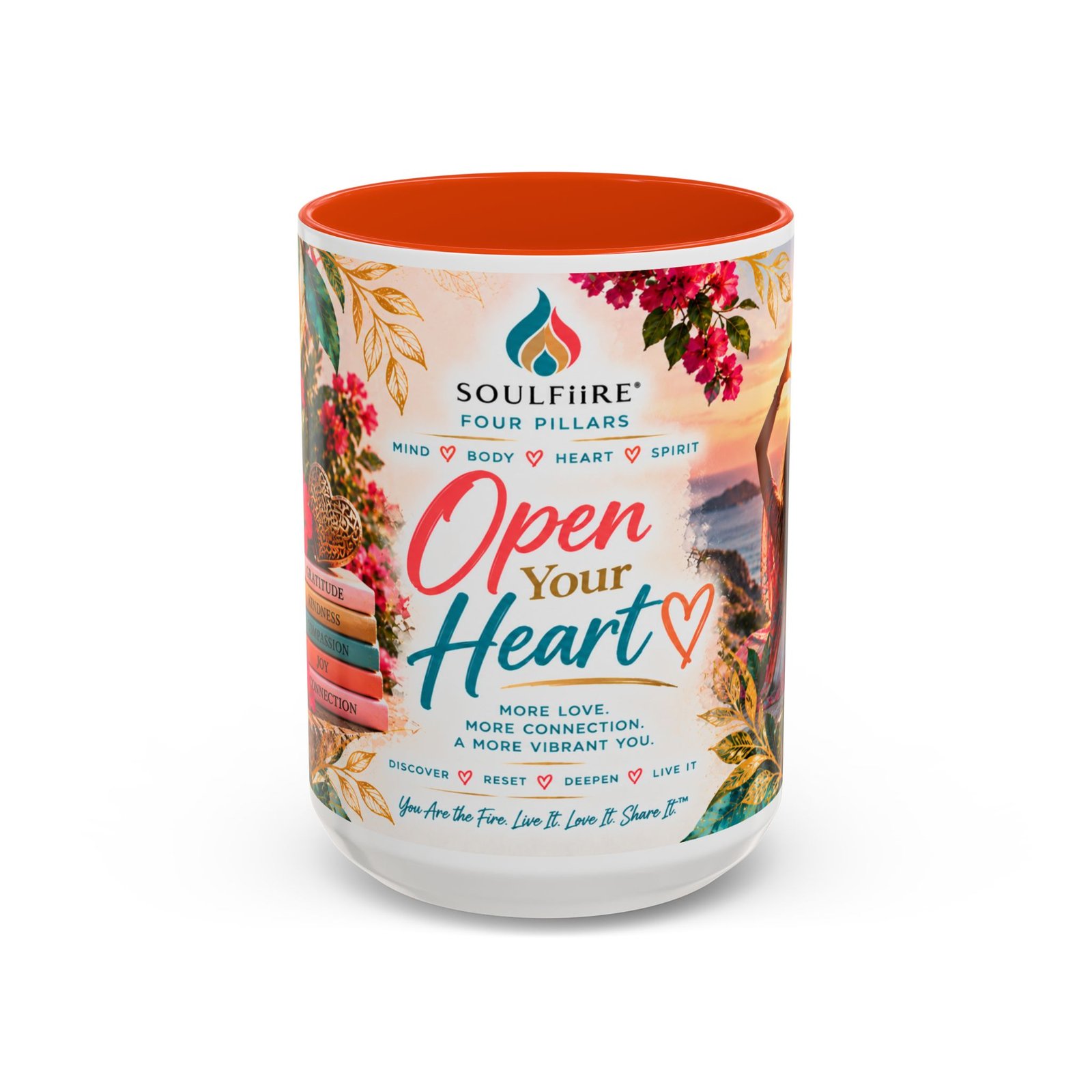 Open Your Heart — Four Pillars 15 oz Mug - Image 9