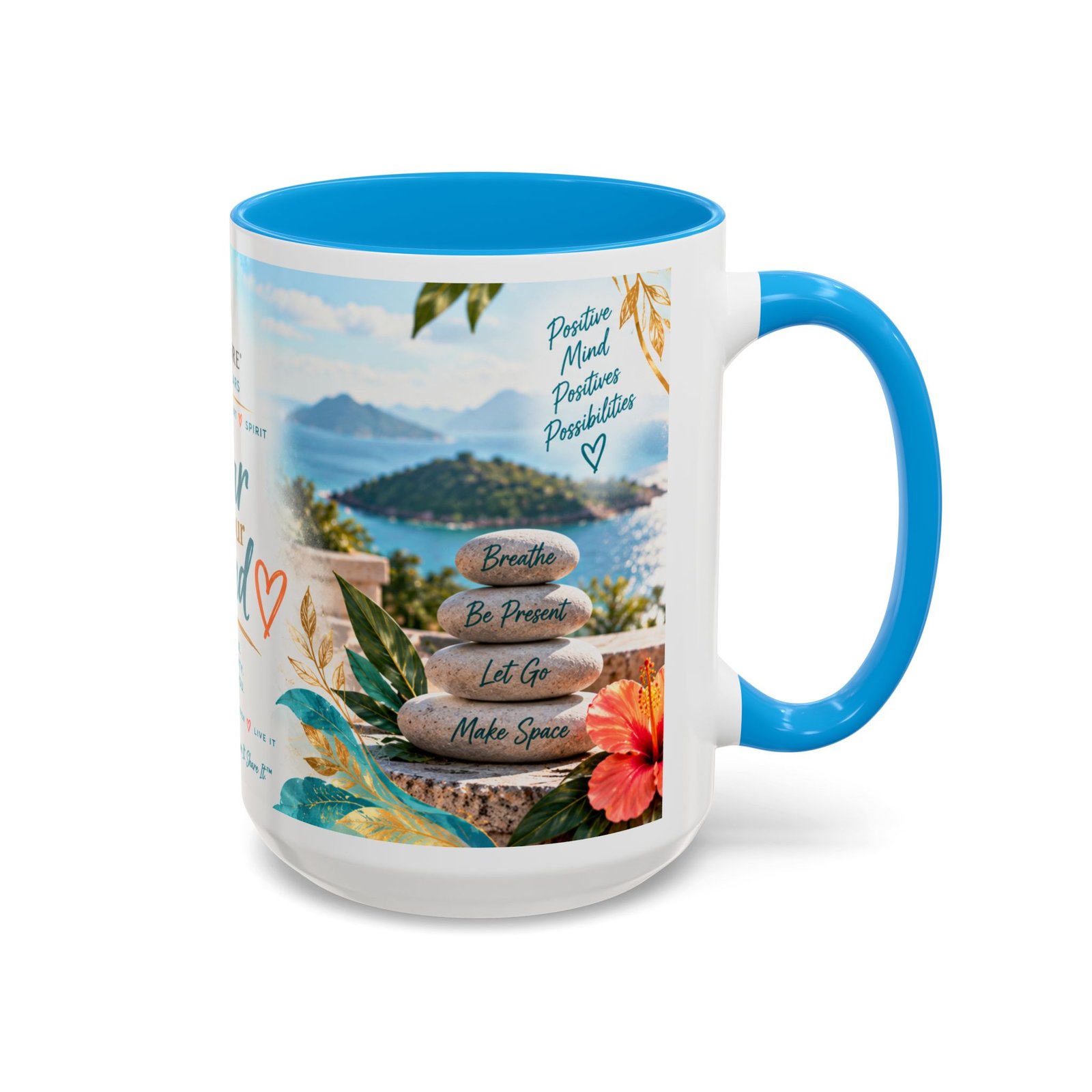 Clear Your Mind — Four Pillars 15 oz Mug - Image 6