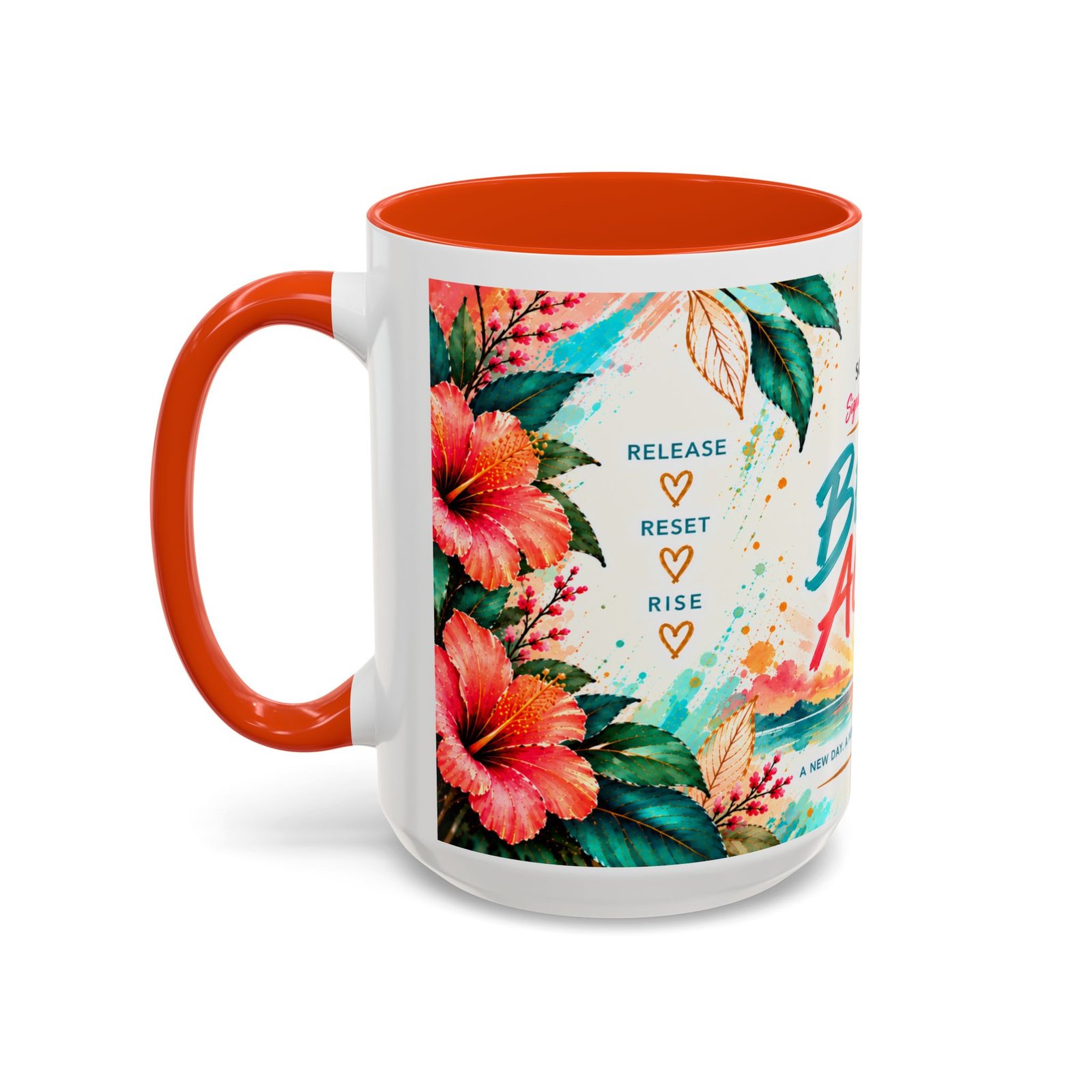 Begin Again — 15oz Inspirational Ceramic Coffee Cup - Image 12