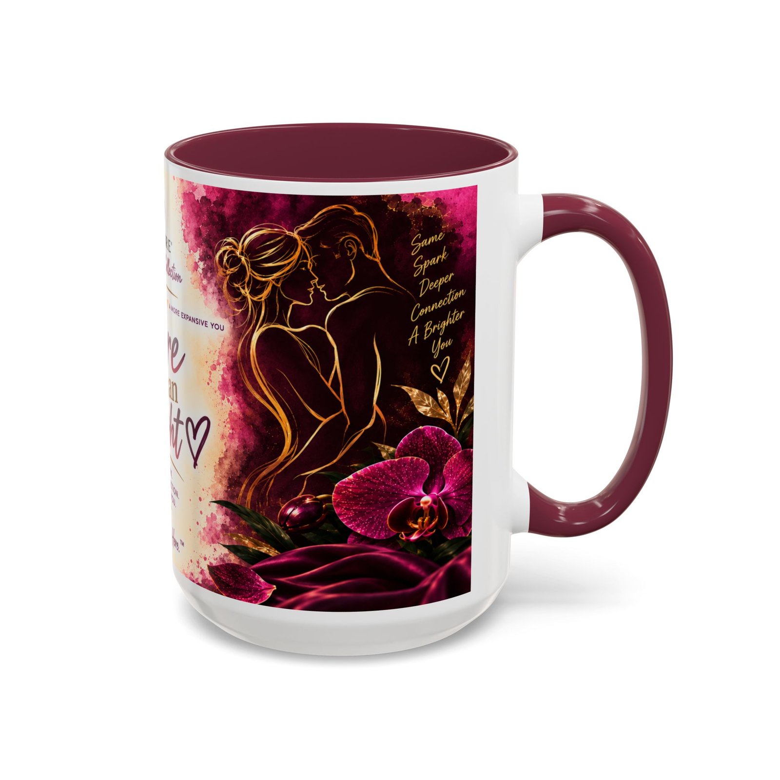 Romantic 'More Than Tonight' Ceramic Mug — 15oz - Image 6