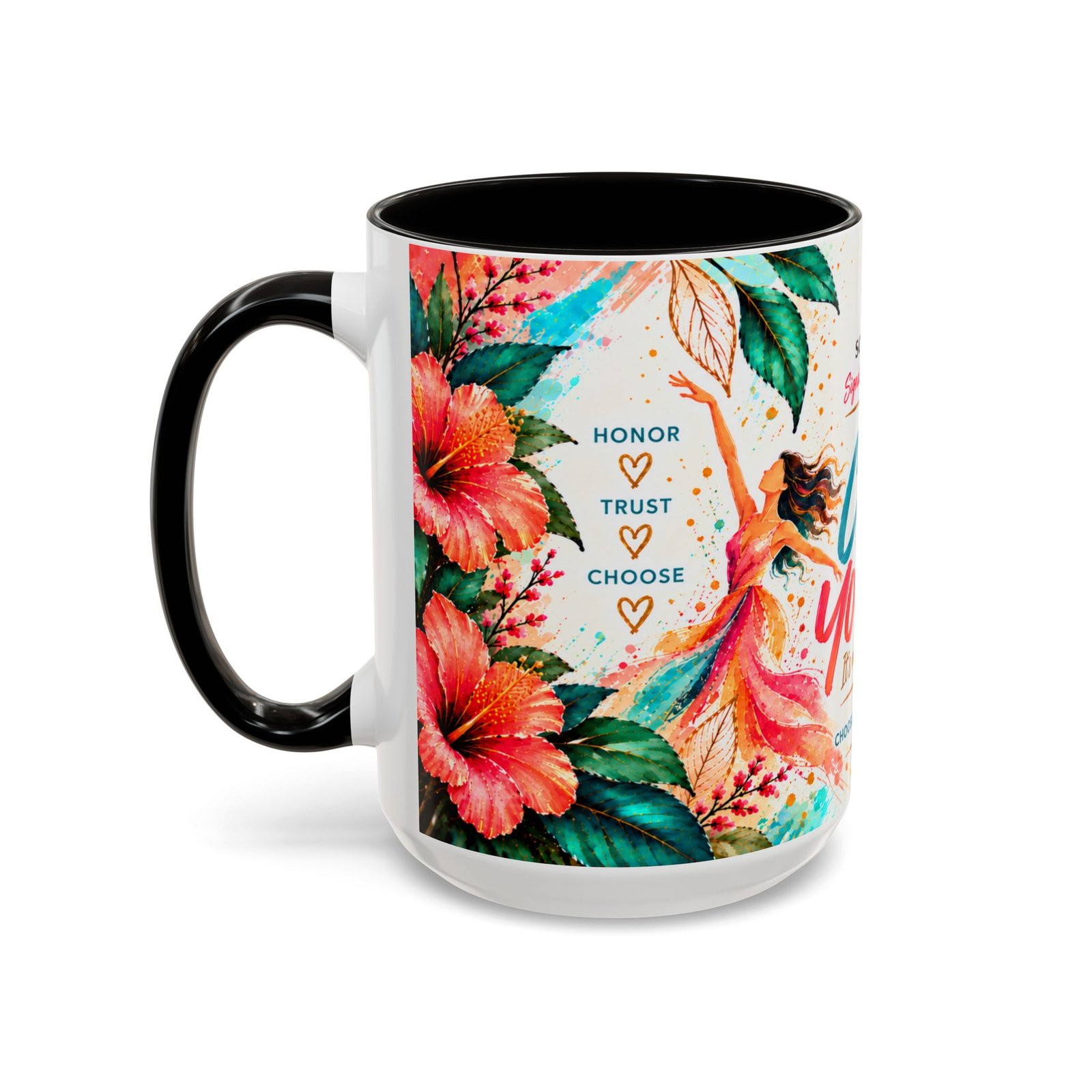 Choose Yourself — 15oz Inspirational Mug - Image 4
