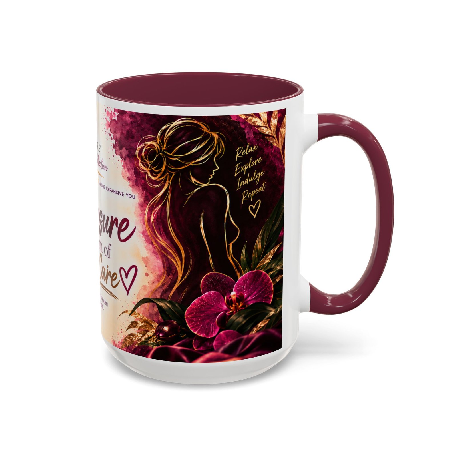 Pleasure Is a Form of Self-Care Ceramic Mug (5oz) - Image 6