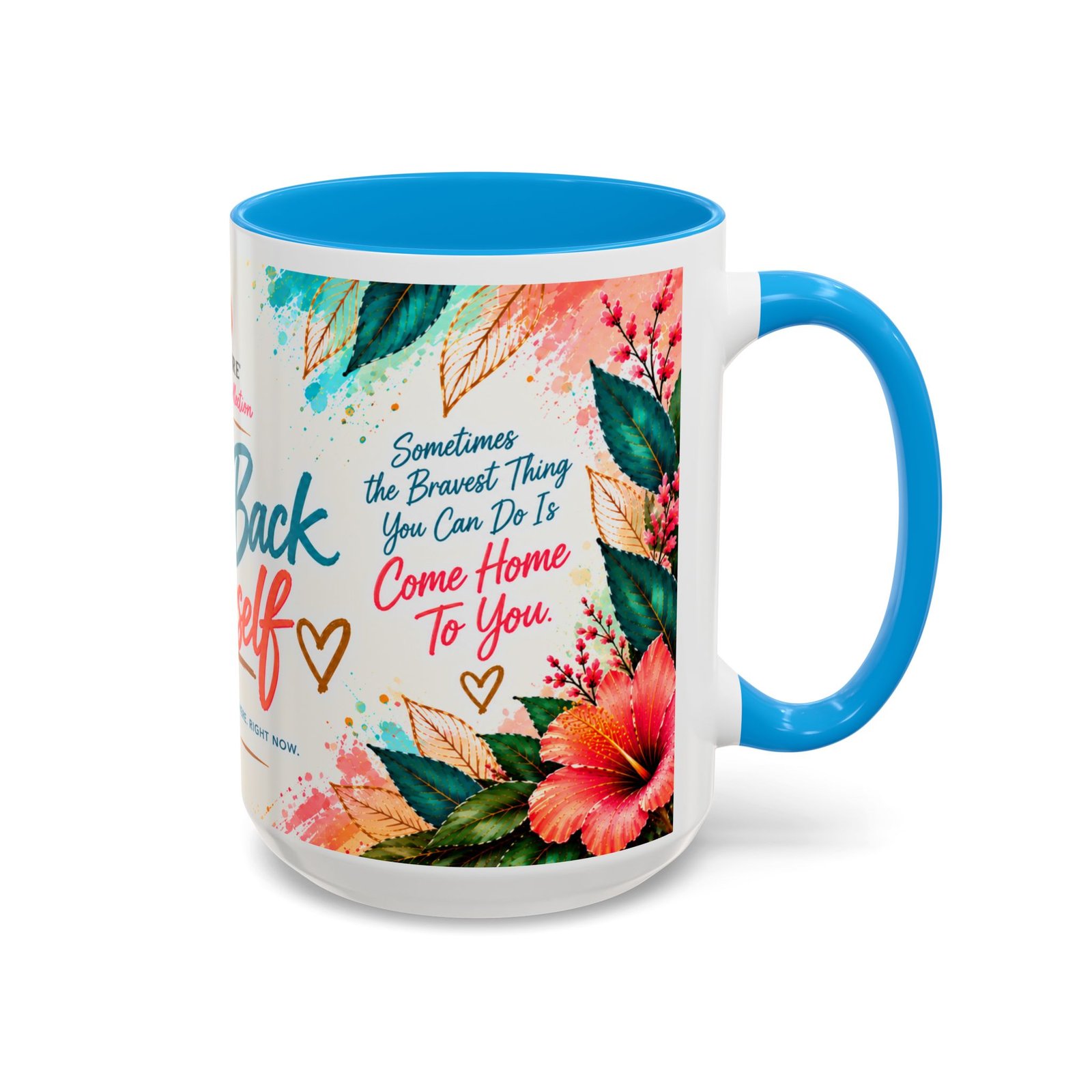 Come Back to Yourself —Motivational Coffee Mug (15oz) - Image 6