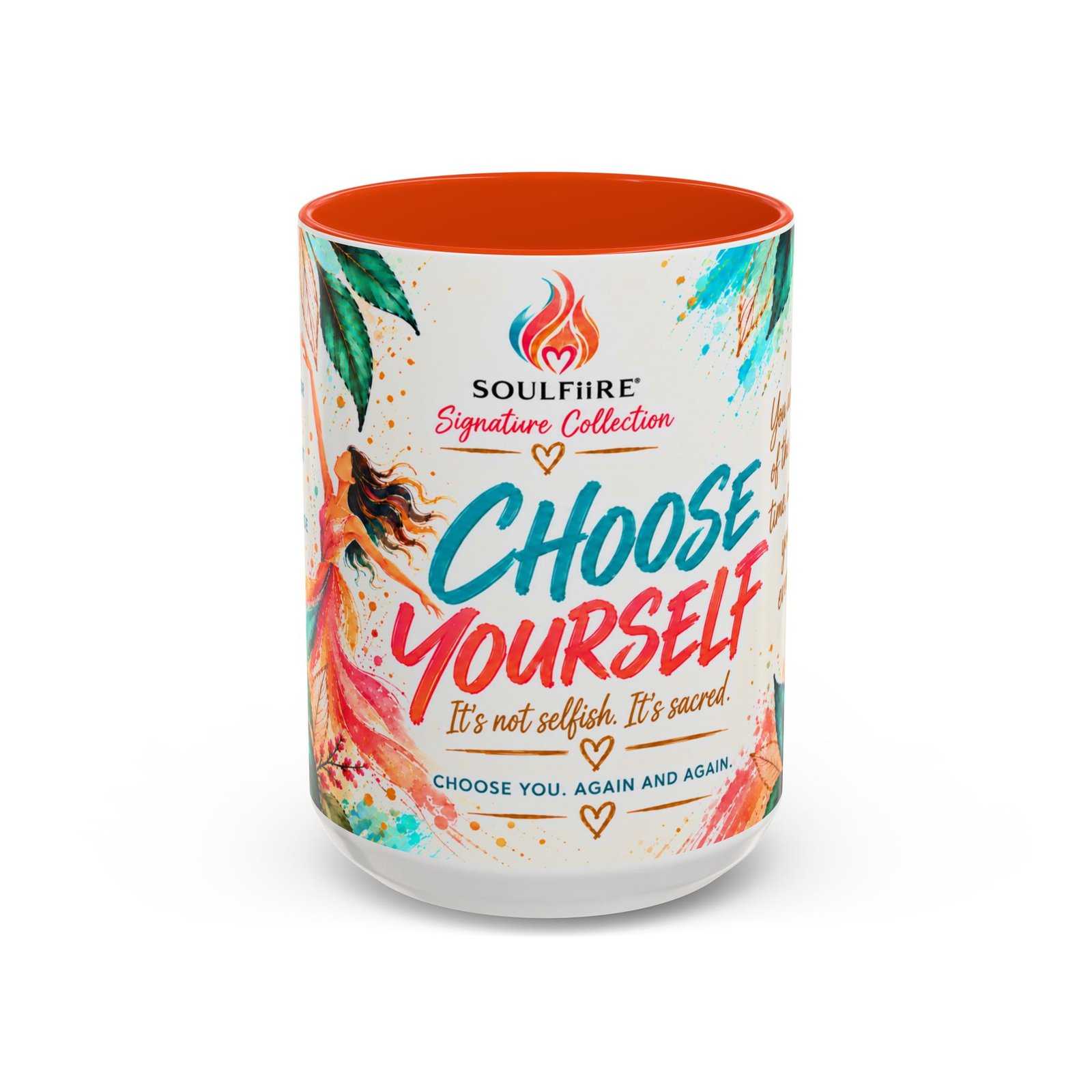 Choose Yourself — 15oz Inspirational Mug - Image 9