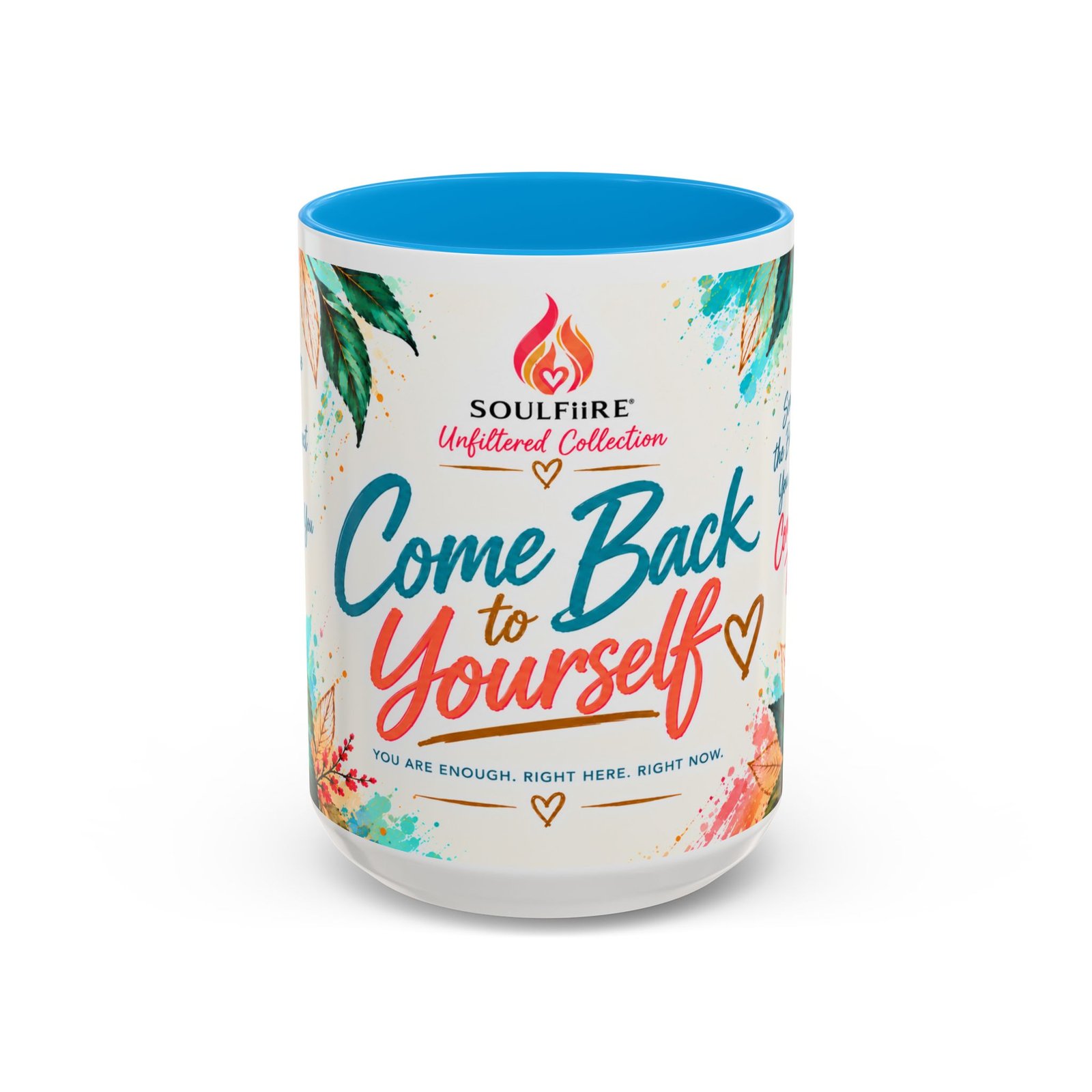 Come Back to Yourself —Motivational Coffee Mug (15oz) - Image 5