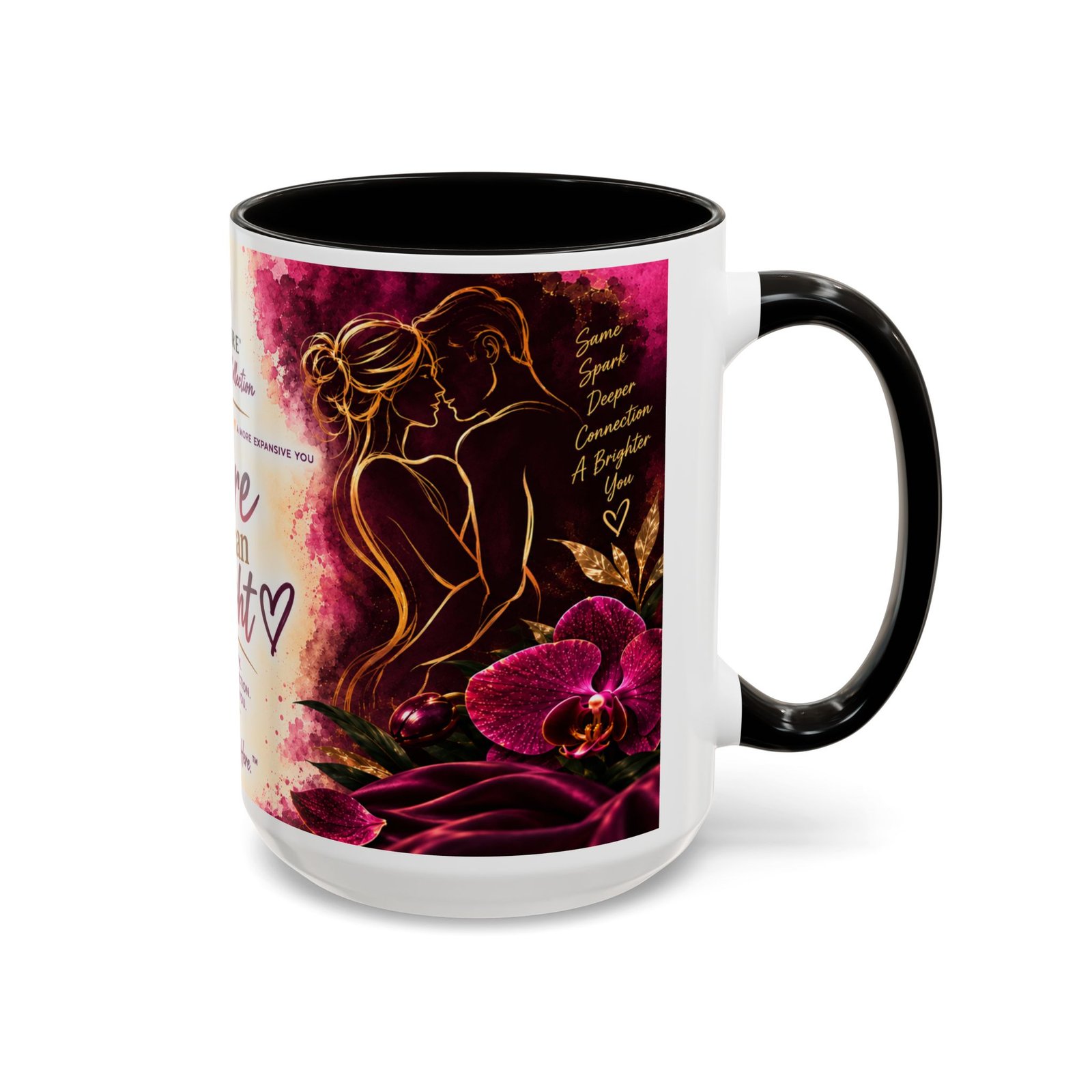 Romantic 'More Than Tonight' Ceramic Mug — 15oz - Image 2