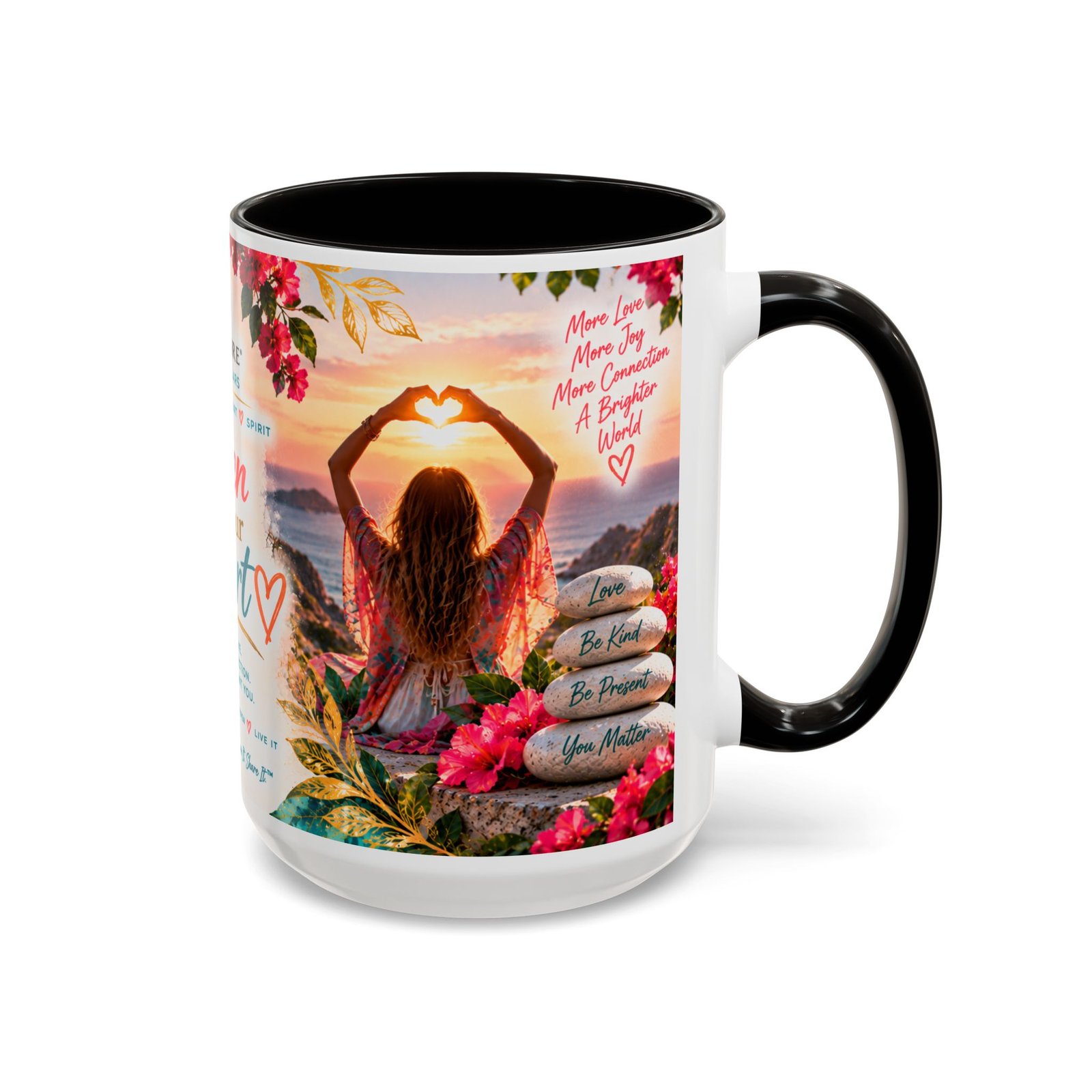 Open Your Heart — Four Pillars 15 oz Mug - Image 2