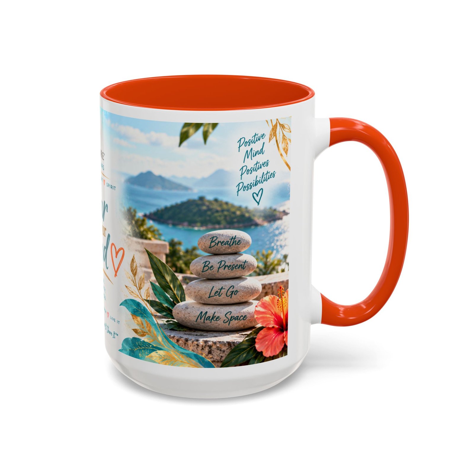 Clear Your Mind — Four Pillars 15 oz Mug - Image 10