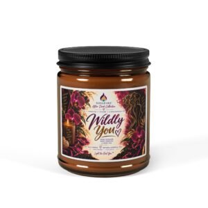 Wildly You — 9 oz Amber Jar Soy Candle