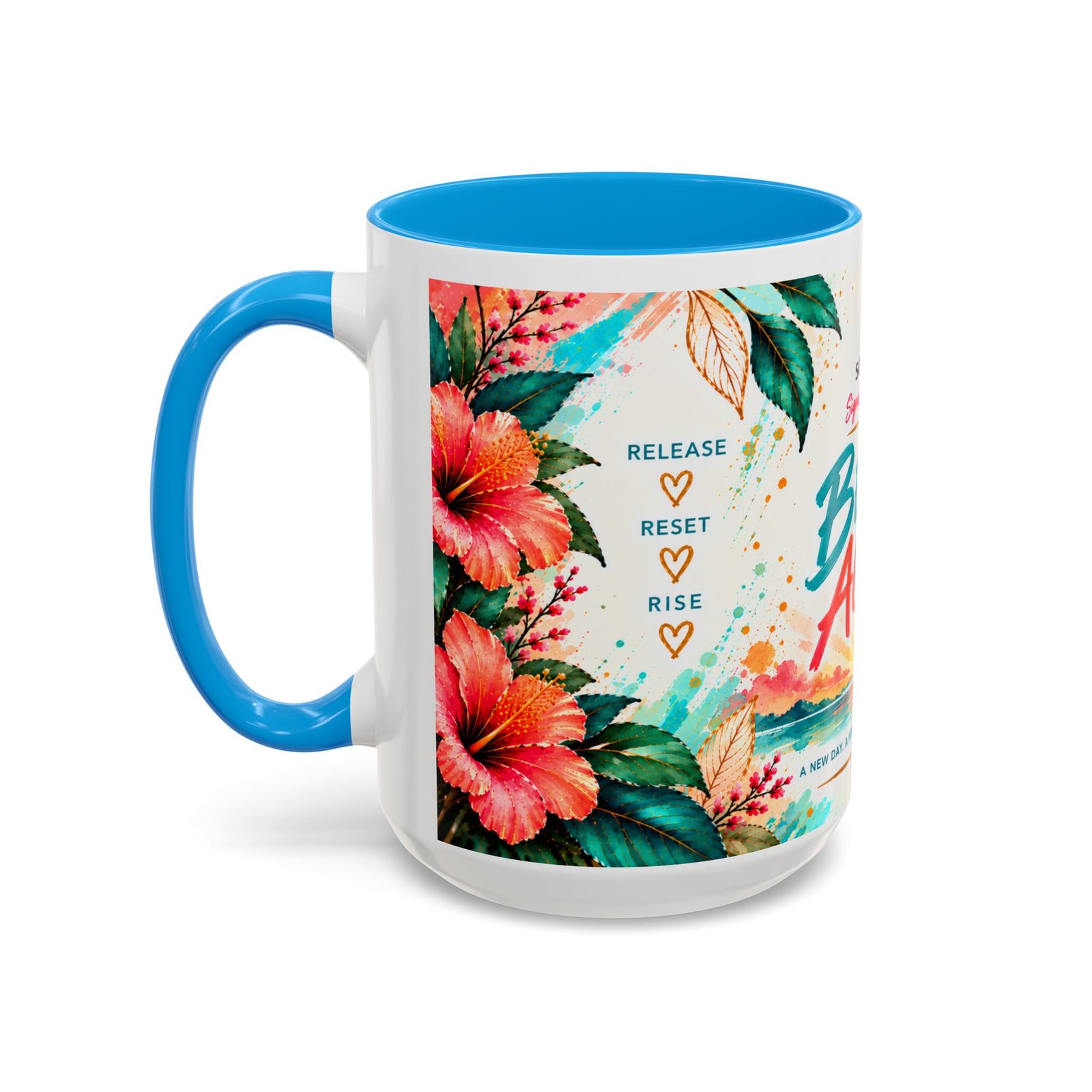 Begin Again — 15oz Inspirational Ceramic Coffee Cup - Image 8