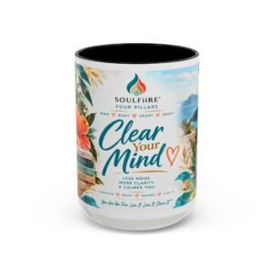 Clear Your Mind — Four Pillars 15 oz Mug