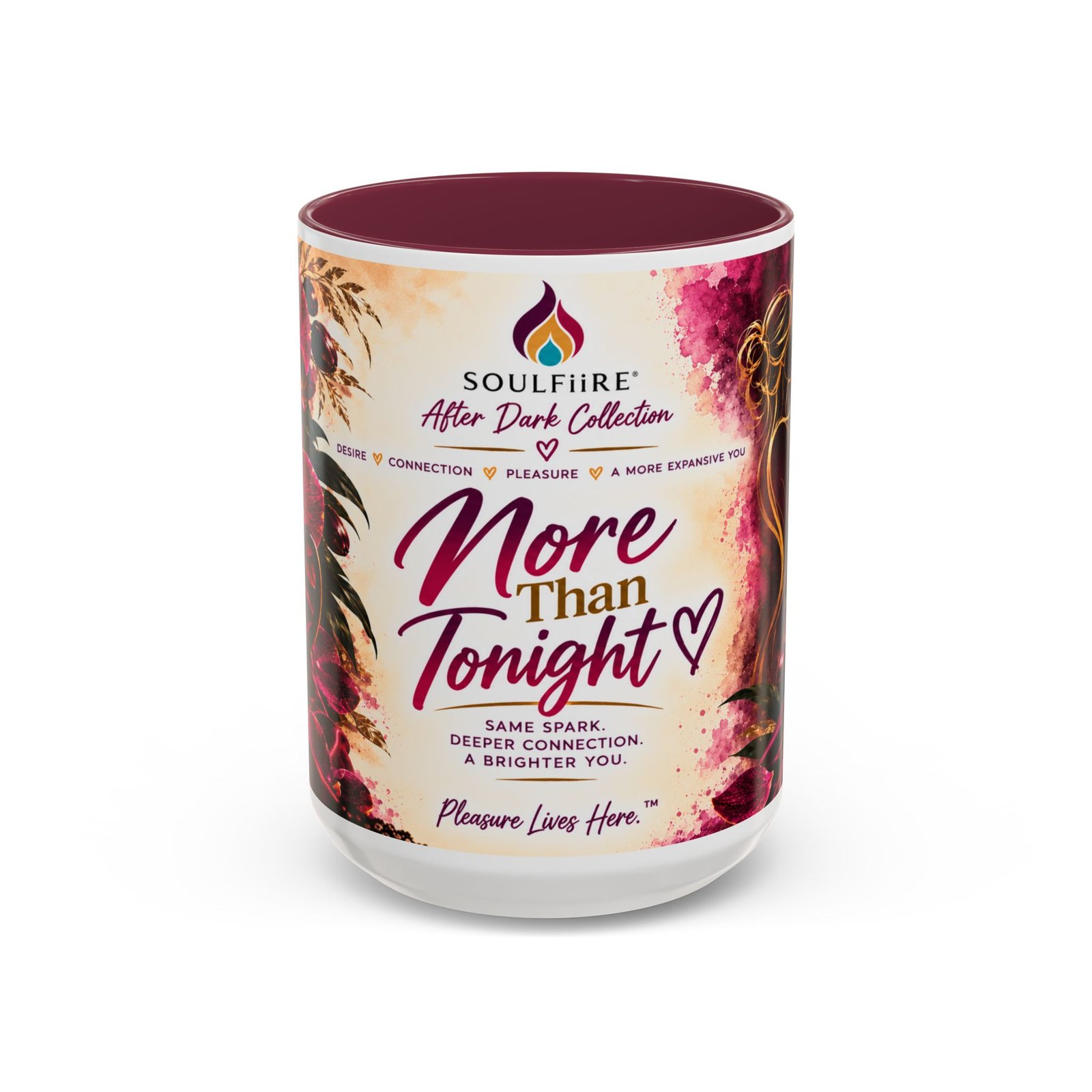 Romantic 'More Than Tonight' Ceramic Mug — 15oz - Image 5
